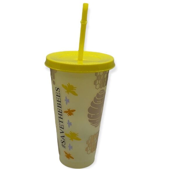 NWT Wool + Pepper Co. Bee Alright Color Changing Cold Cup - Picture 3 of 9